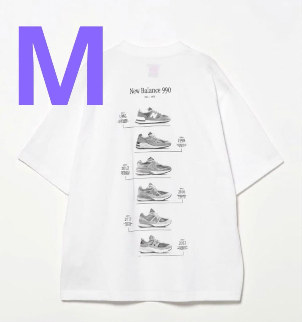 Mサイズ BEAMS New Balance graphicT-shirts