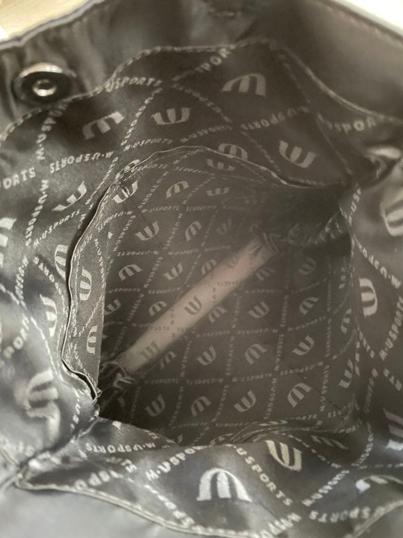 MU SPORT ミエコ ウエサコ スポーツ ショルダー付きバック 〈未使用〉★