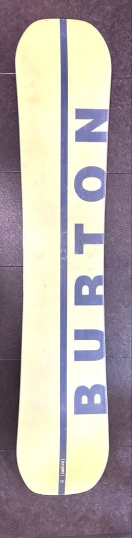 バートン カスタム キャンバーボード 156cm