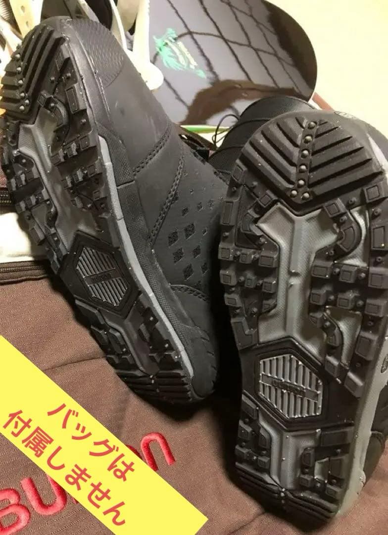 Burton Custom ボード、ブーツセット（バッグは付きません）