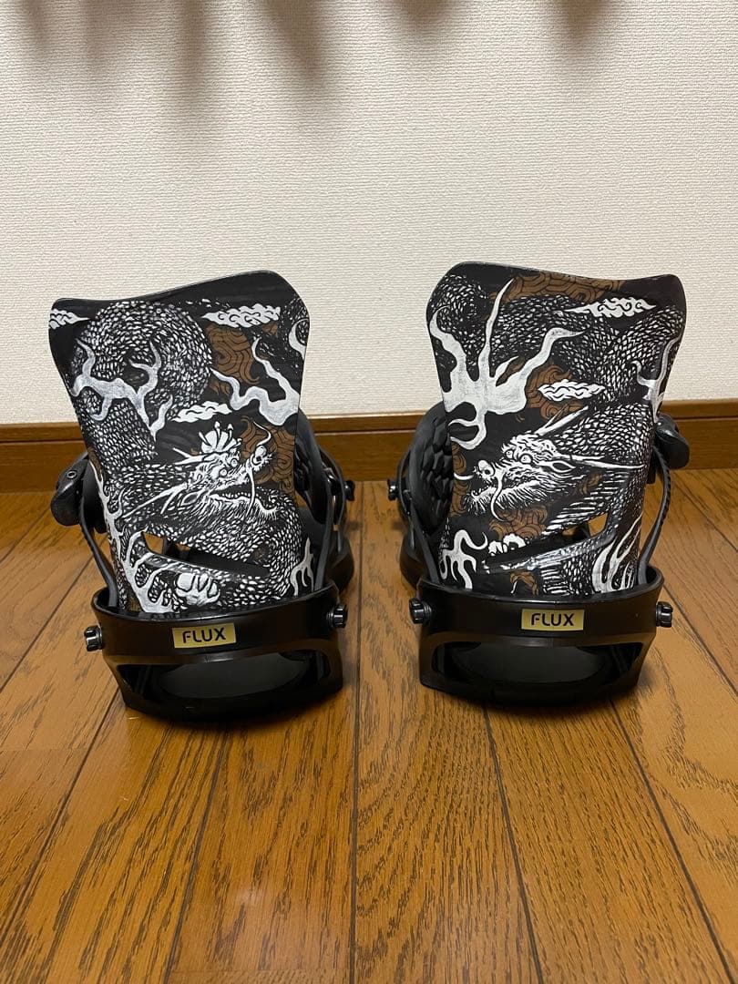 かず★FLUX スノーボードビンディング ブラック