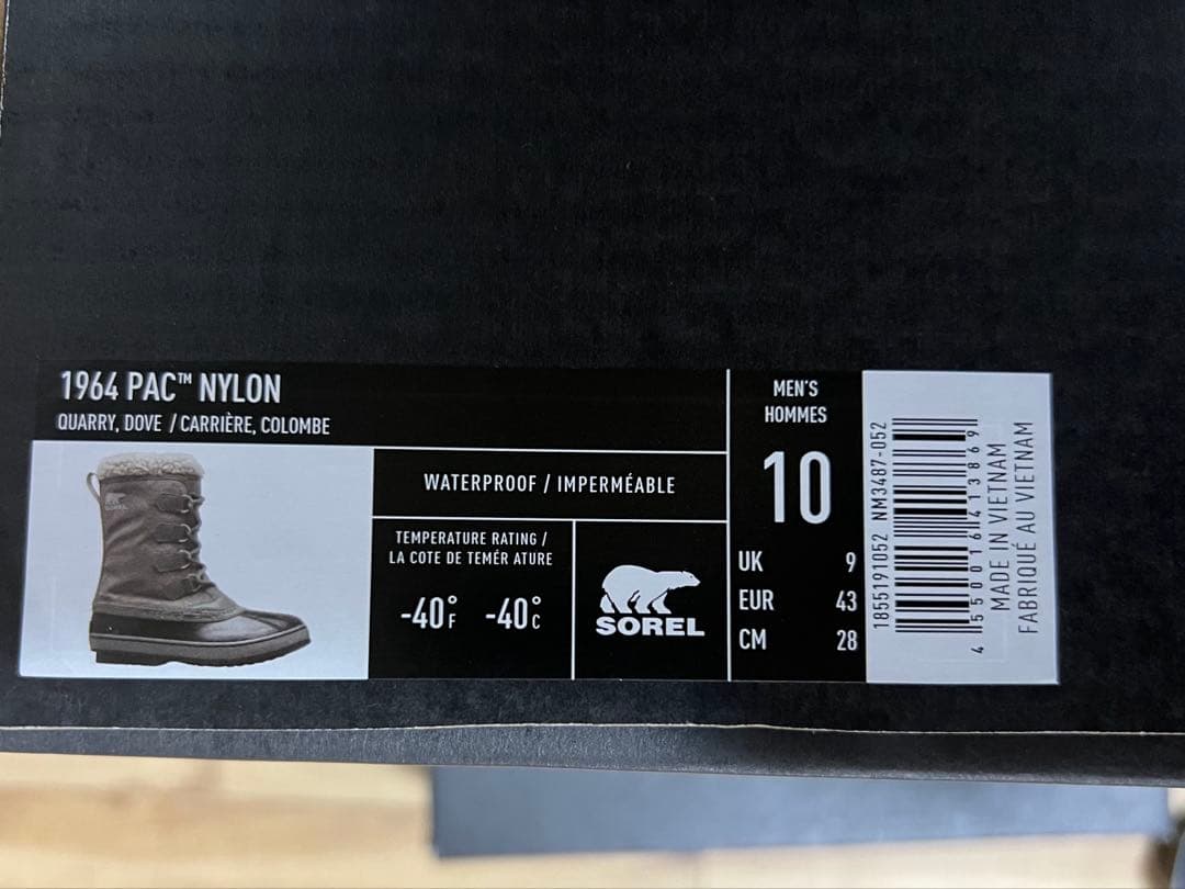 ソレル SOREL 1964 NM3487 28cm