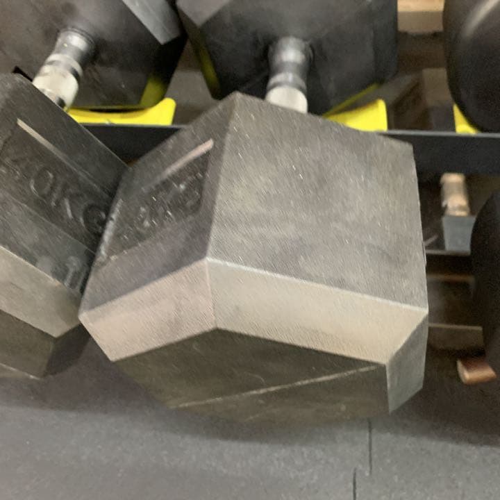 ラバーヘックス  ダンベル　30kg35kg40kg  各2個