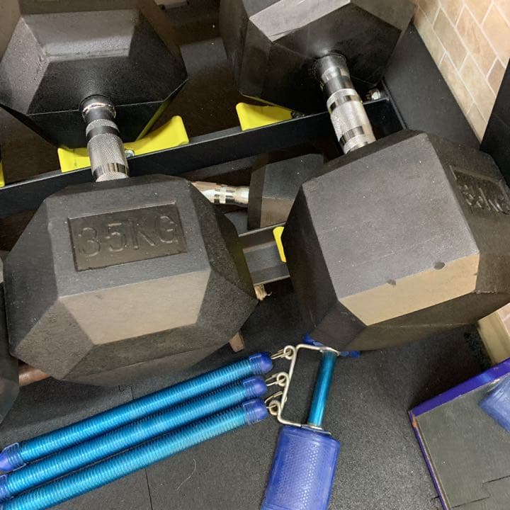 ラバーヘックス  ダンベル　30kg35kg40kg  各2個