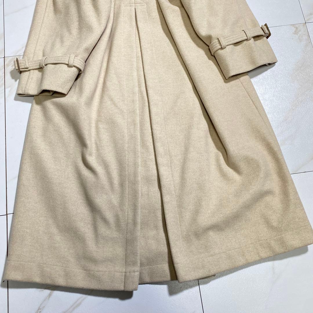 現行♡willfully ボリュームスリーブ シャギートレンチコート ベルデッド