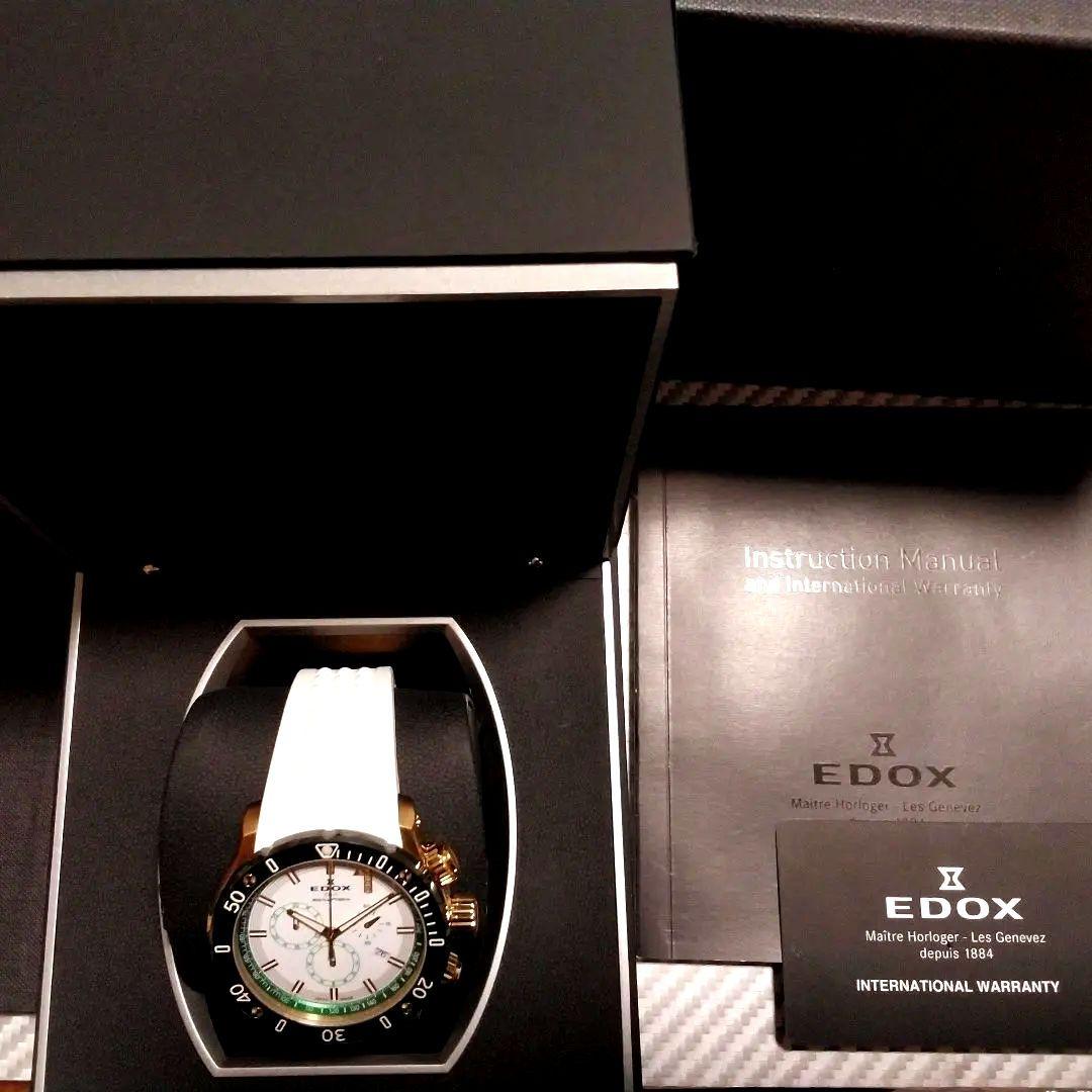 EDOX■限定300■ダイヤ■現行モデル■500M防水