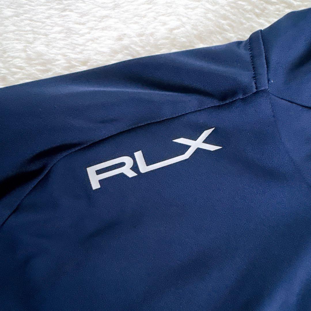 【RLX】セットアップ ジップパーカー パンツ ネイビー系 上M下Sサイズ