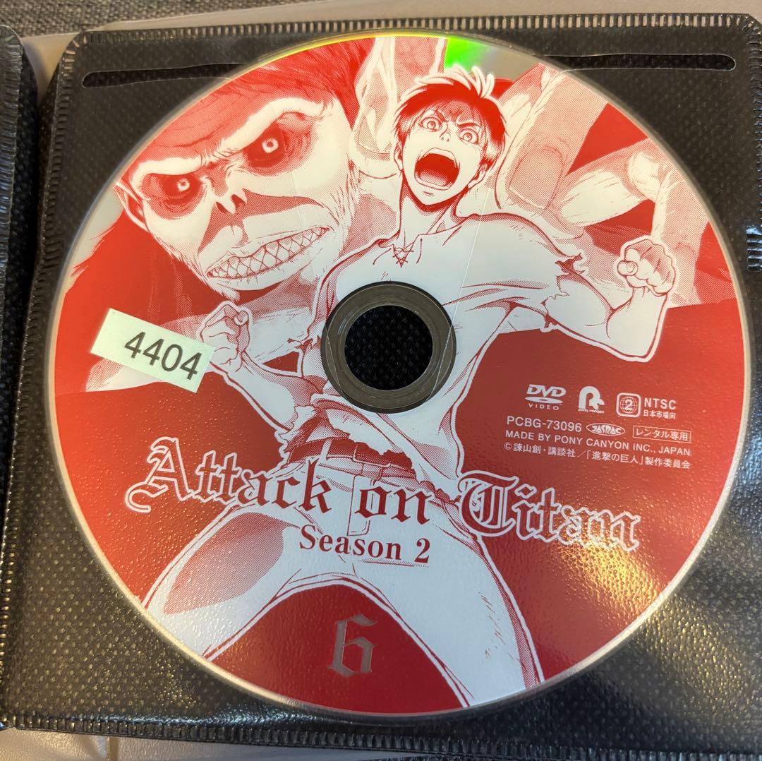 進撃の巨人 DVD シーズン1〜finalまで35本