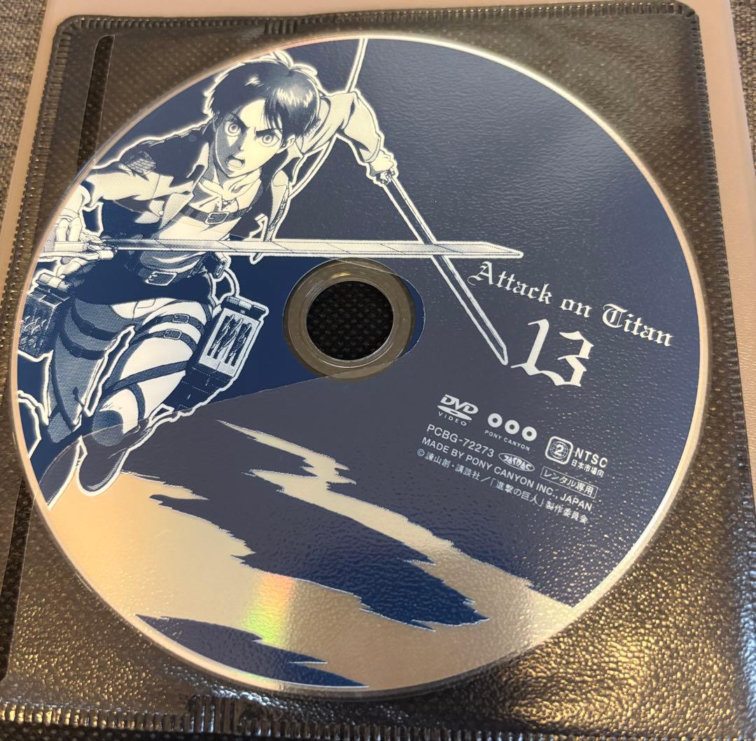 進撃の巨人 DVD シーズン1〜finalまで35本