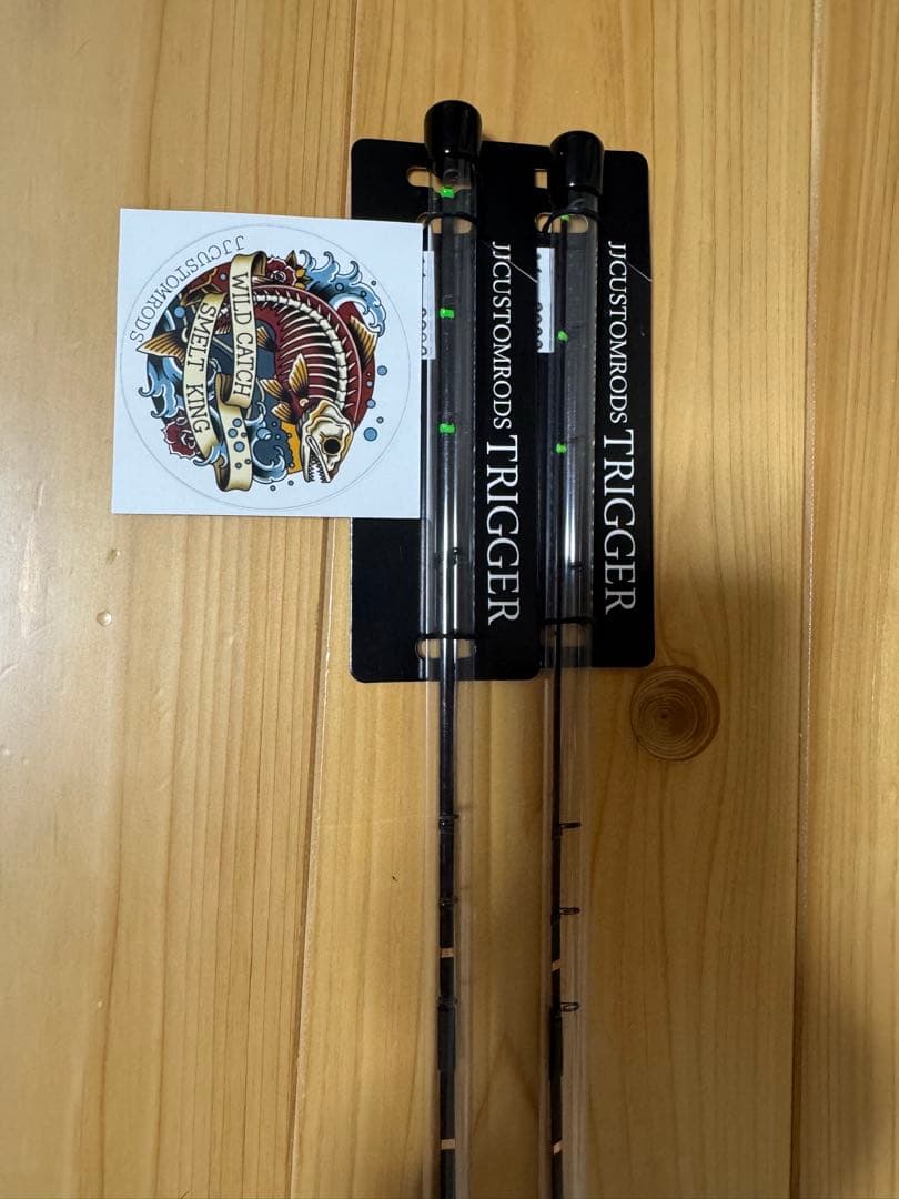 JJCUSTOMRODS TRIGGER ワカサギ竿 2本セット