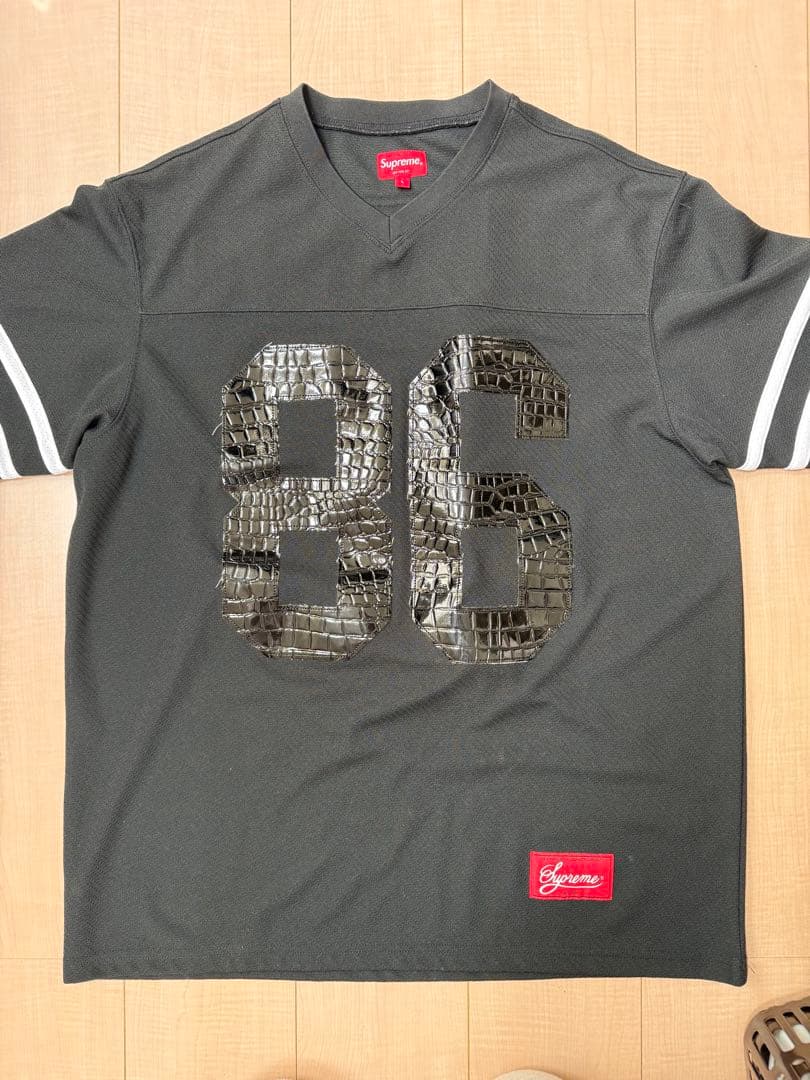 Supreme 86 アメリカンフットボールシャツ L