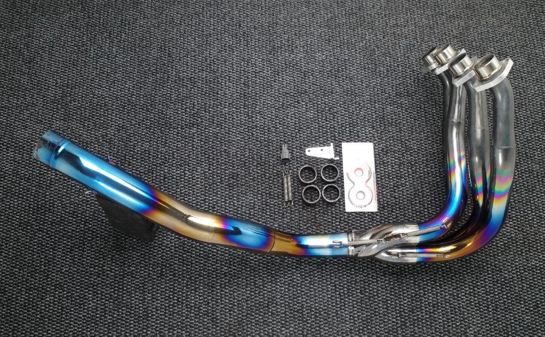 ZZR1400 ZX14R ノジマ チタン マフラー エキパイ 60.5