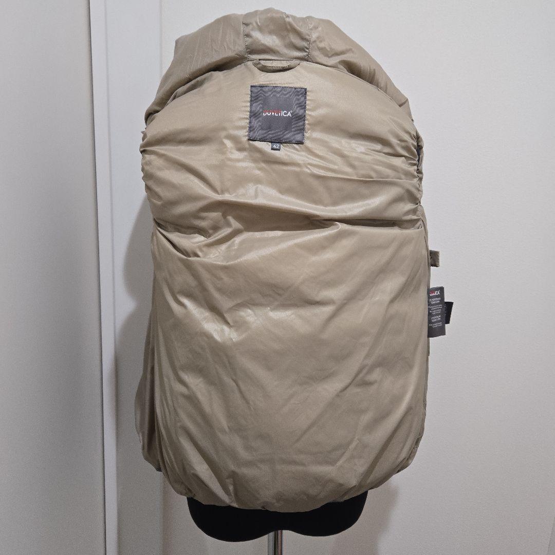 DUVETICA　フード付きダウンベスト　42　Gray　ギャランティカード付