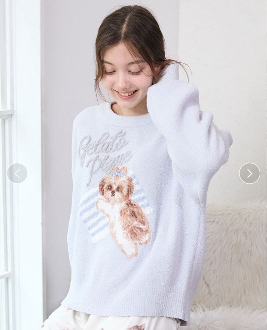 ジェラートピケ シーズージャガードプルオーバー