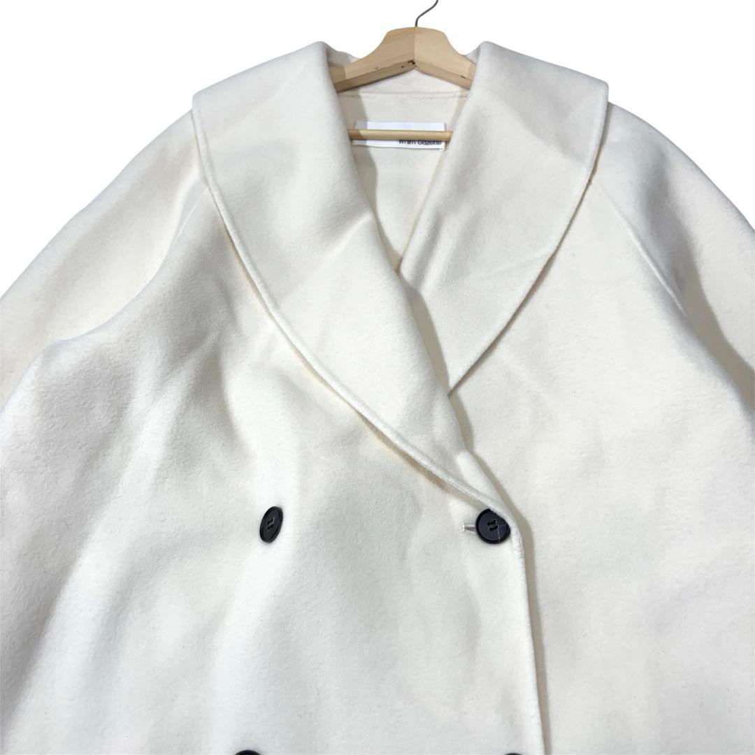 Whim Gazette(ウィム ガゼット)リバーミドルコート ウール カシミヤ