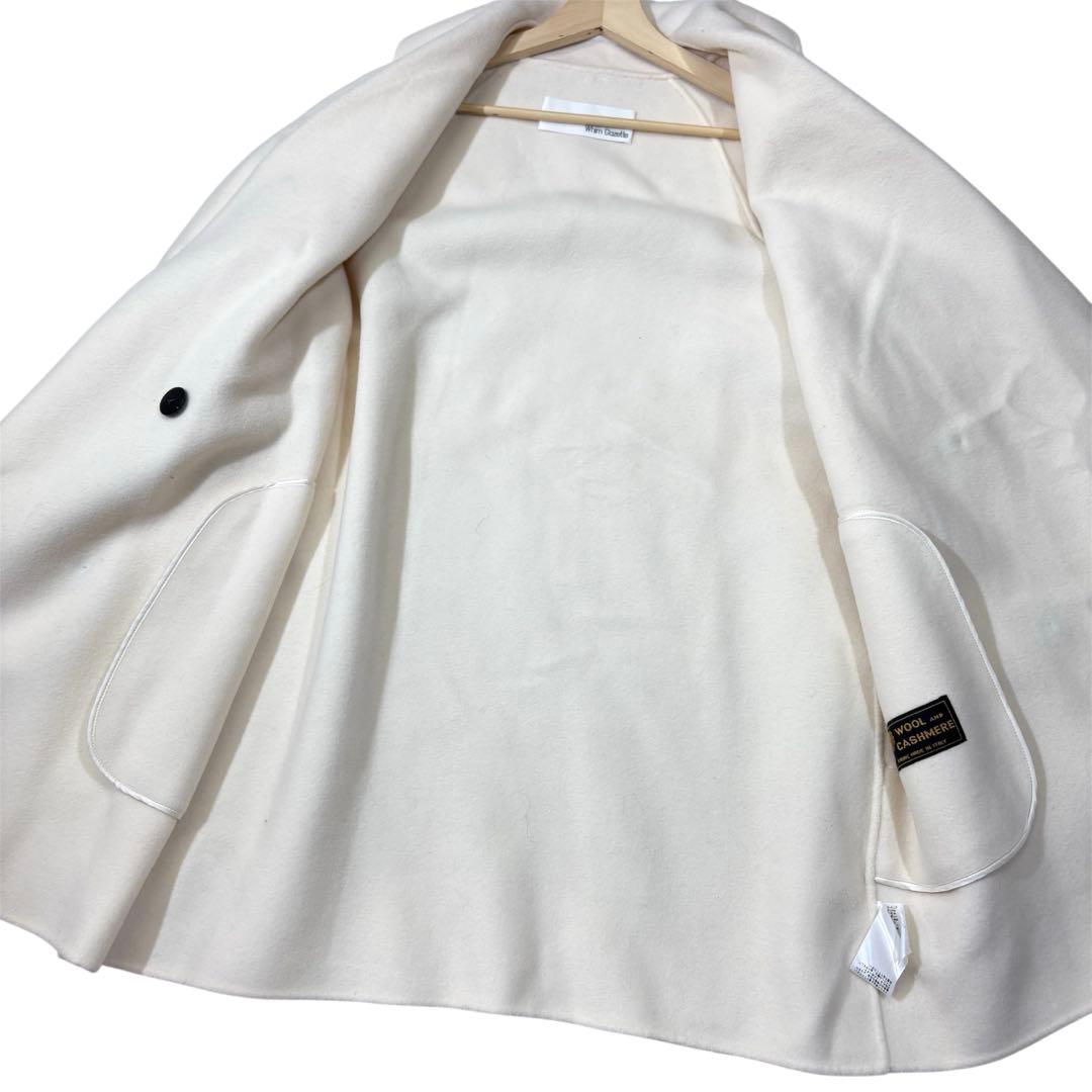 Whim Gazette(ウィム ガゼット)リバーミドルコート ウール カシミヤ