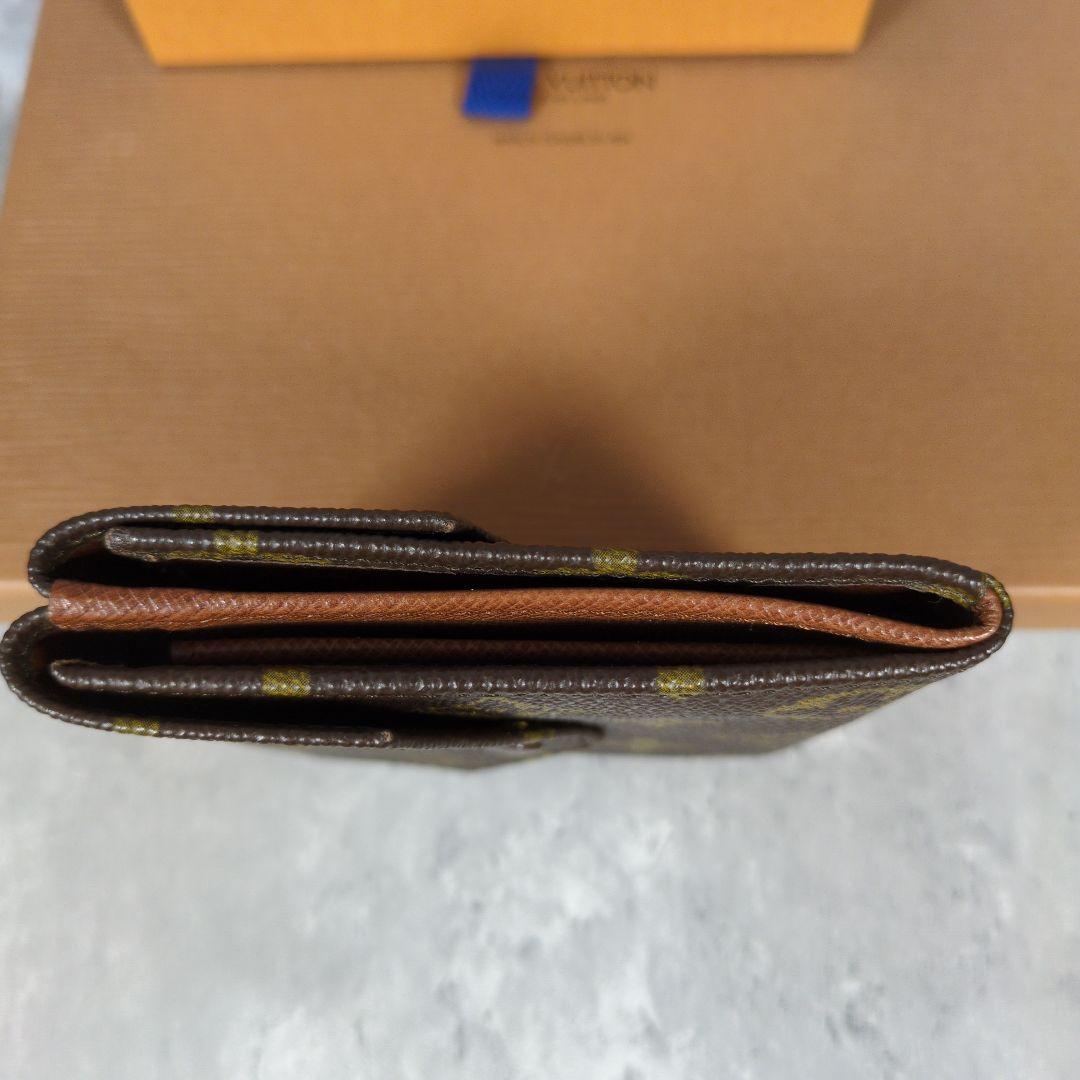 LOUIS VUITTON モノグラム ポルトモネビエカルトクレディ三つ折り財布