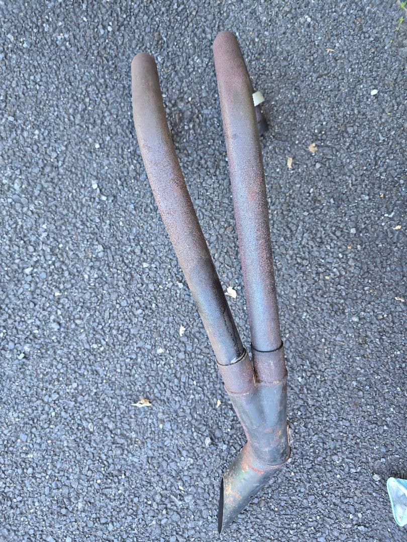 GSX400E 　gsx250E　ゴキザリ蓮切りマフラー　2月1日までの値段！