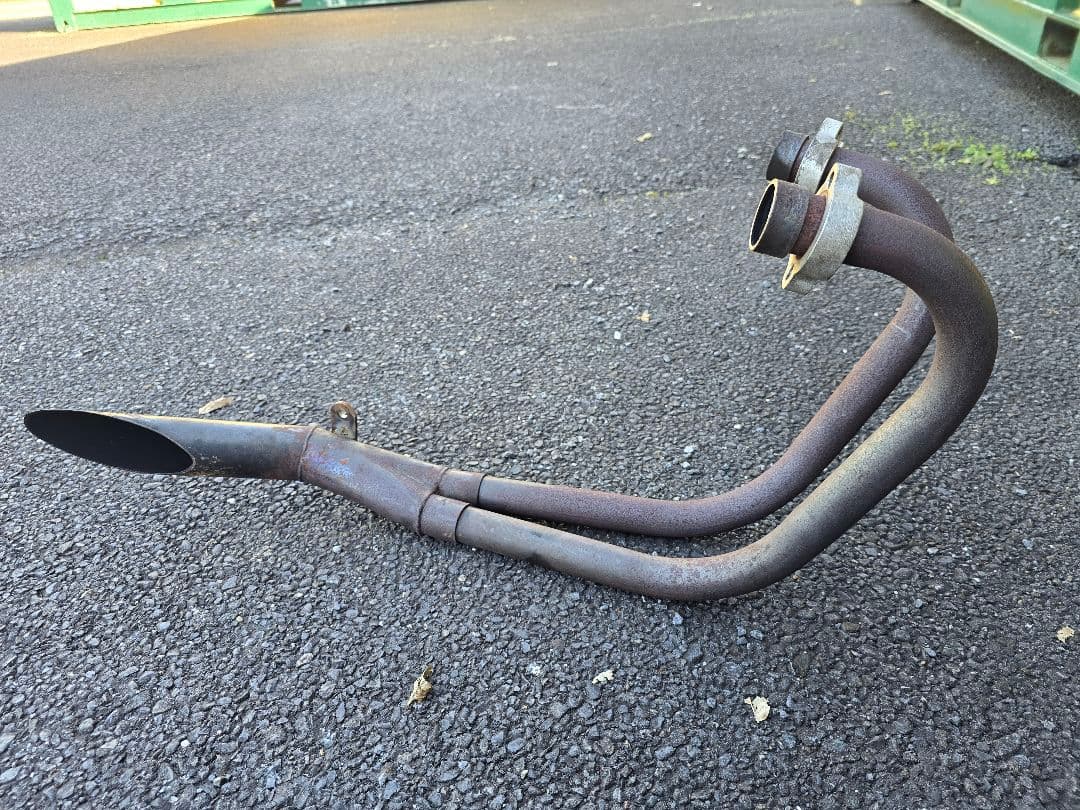 GSX400E 　gsx250E　ゴキザリ蓮切りマフラー　2月1日までの値段！