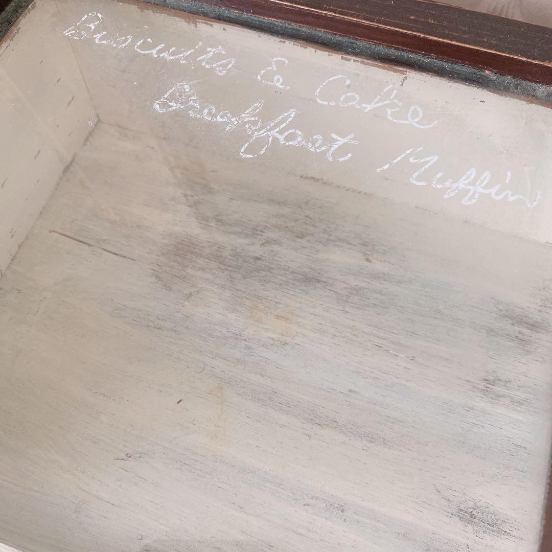 値下げ!フランスアンティーク　ガラスケース　アクセサリーケース　店舗什器