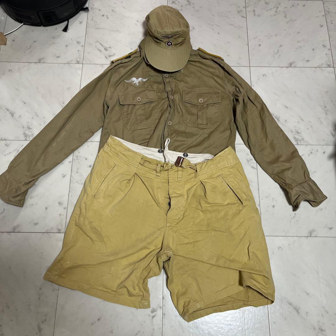 ドイツ軍　空軍　熱帯野戦服セット