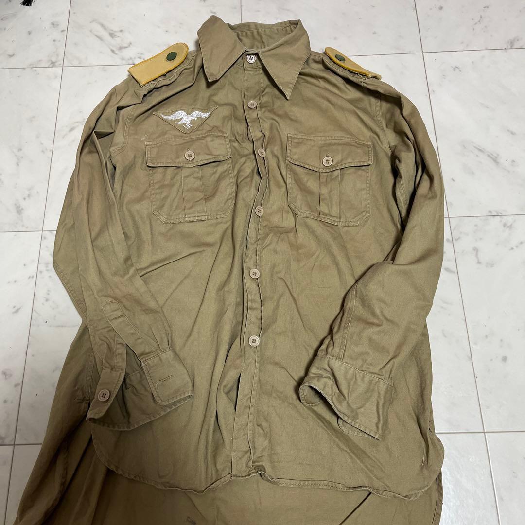 ドイツ軍　空軍　熱帯野戦服セット