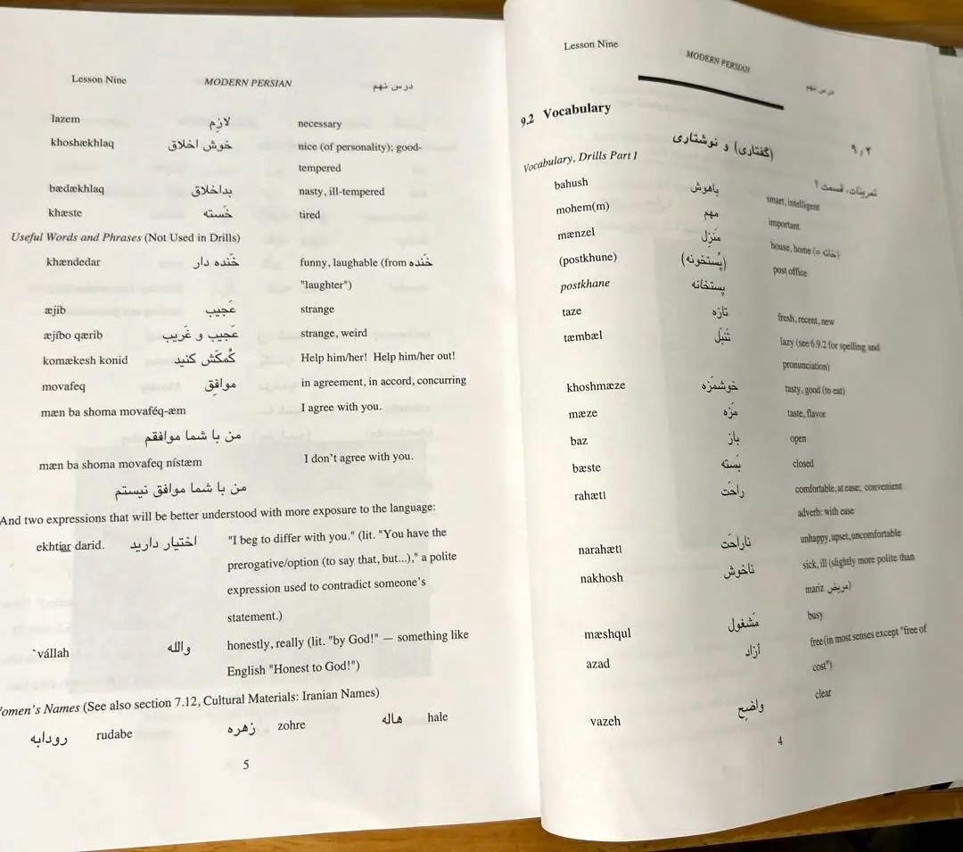 新品Modern Persian spoken and written V.2