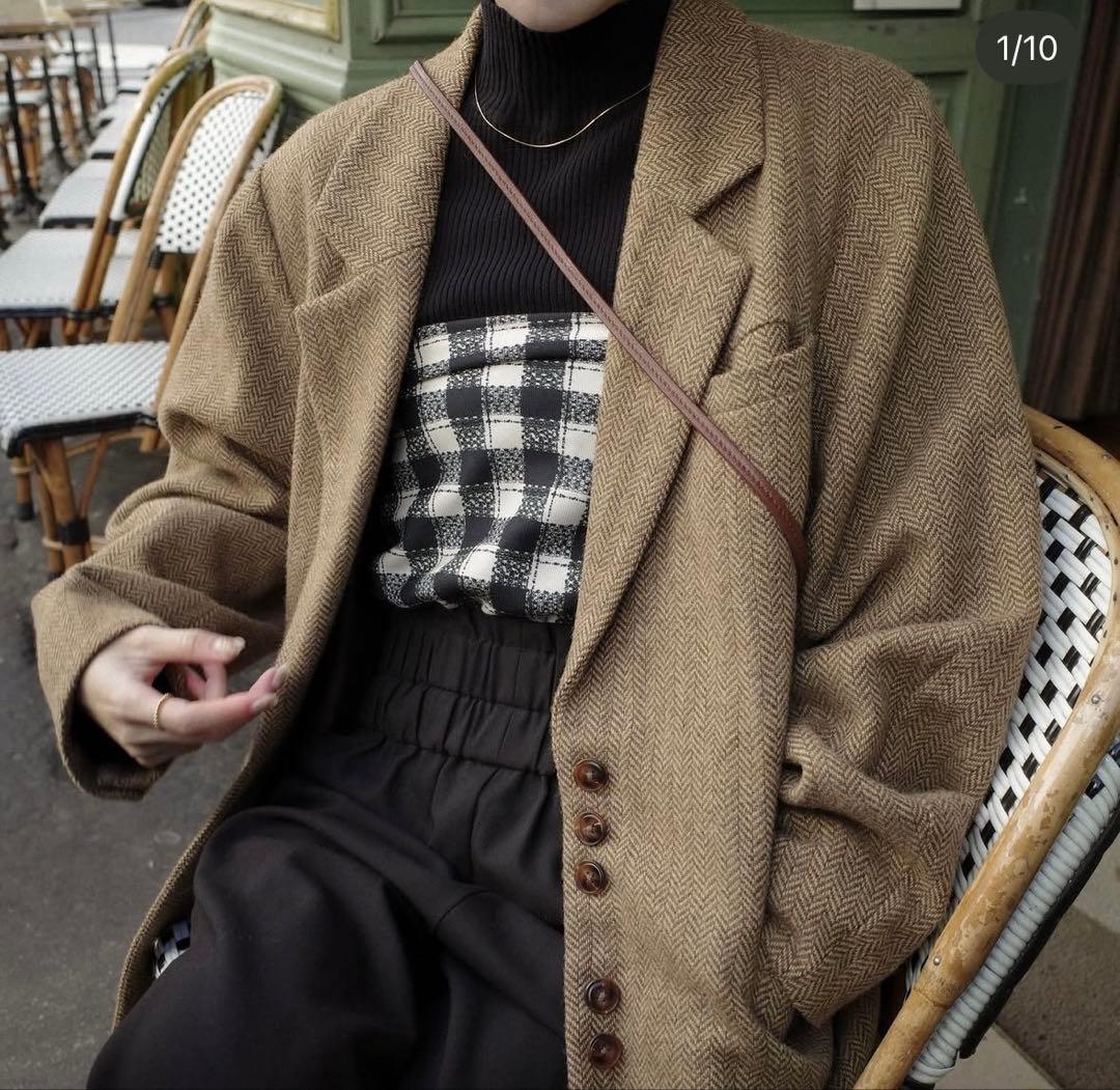 ジャケット・アウター Eaphi WOOL TWEED JACKET