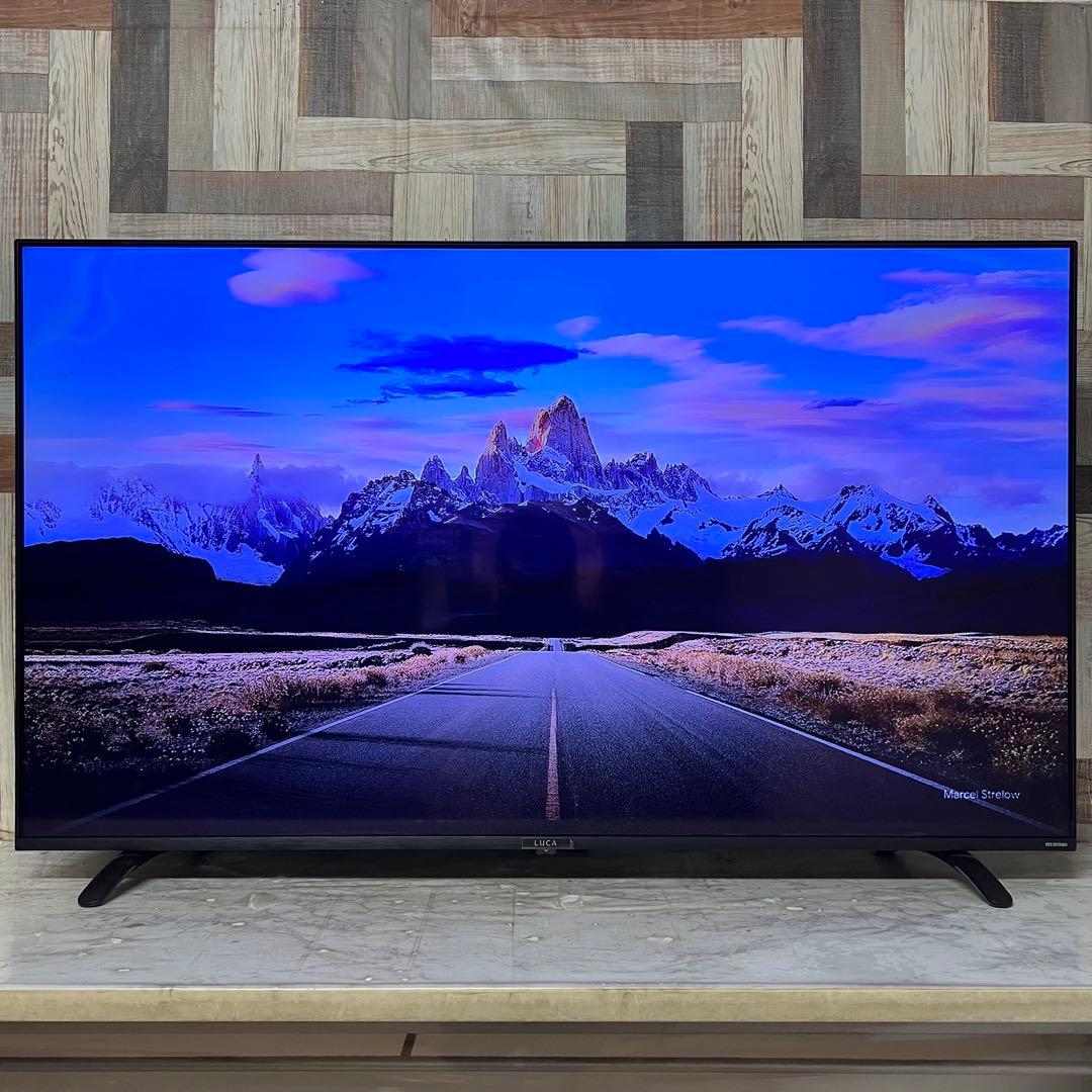リクエスト価格❣️全国送料込アイリスオーヤマ55型　4K対応液晶テレビベゼルレス