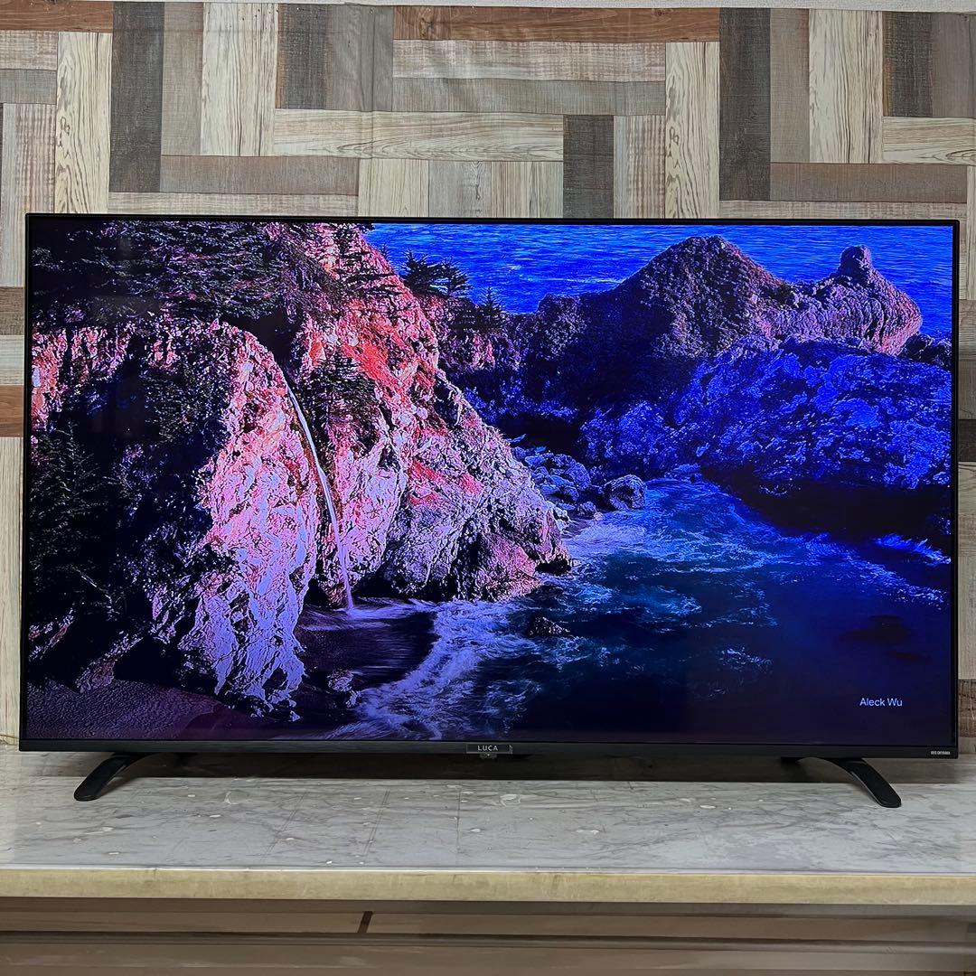 リクエスト価格❣️全国送料込アイリスオーヤマ55型　4K対応液晶テレビベゼルレス
