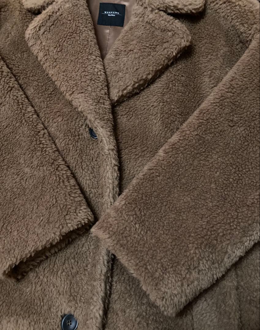 美品　マックスマーラ　ウィークエンド　テディベアコート　36