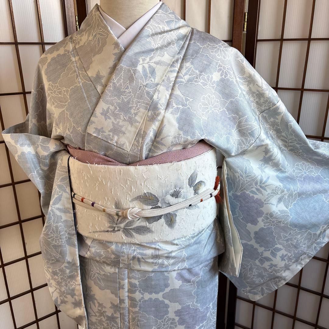 本場白大島　花模様　カタス式　9マルキ