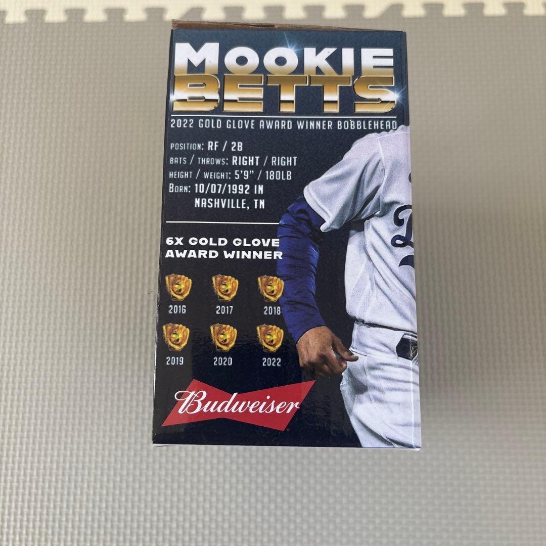 Mookie Betts ボブルヘッド 2022ゴールドグラブ　ムーキー•ベッツ