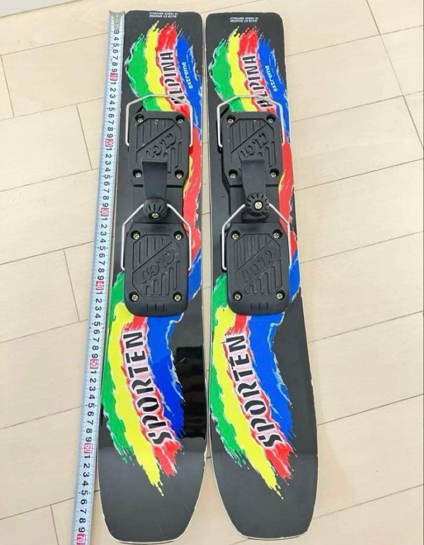 三*つ様 幅広　太め　ワイドショート　スキーボード　ショートスキー 70cm ブ