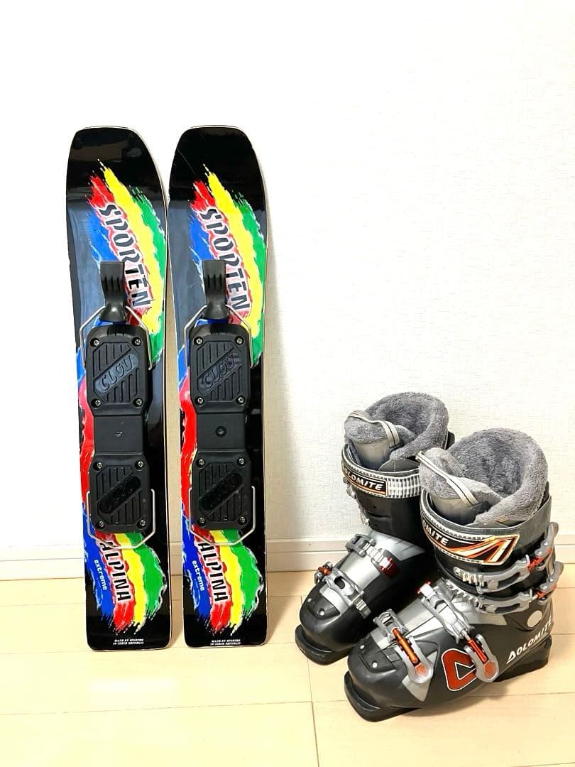 三*つ様 幅広　太め　ワイドショート　スキーボード　ショートスキー 70cm ブ