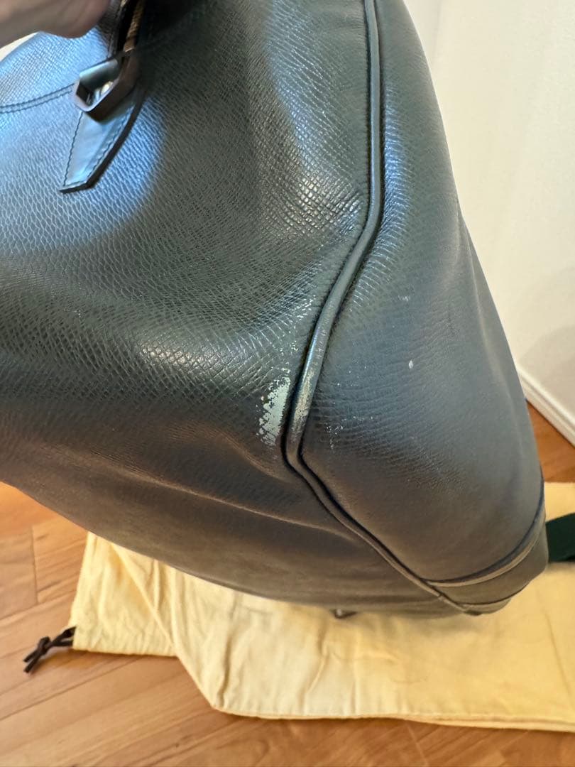 LOUIS VUITTON ダークグリーン ボストンバッグ　タイガ　ケンダル