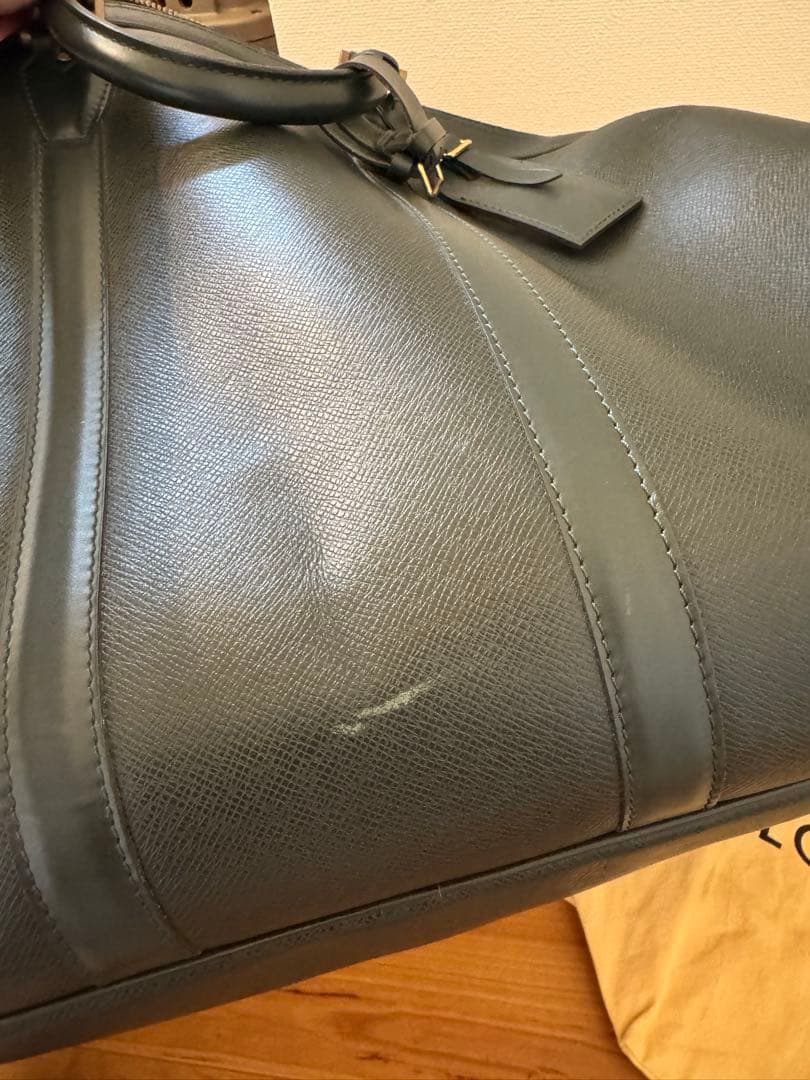 LOUIS VUITTON ダークグリーン ボストンバッグ　タイガ　ケンダル