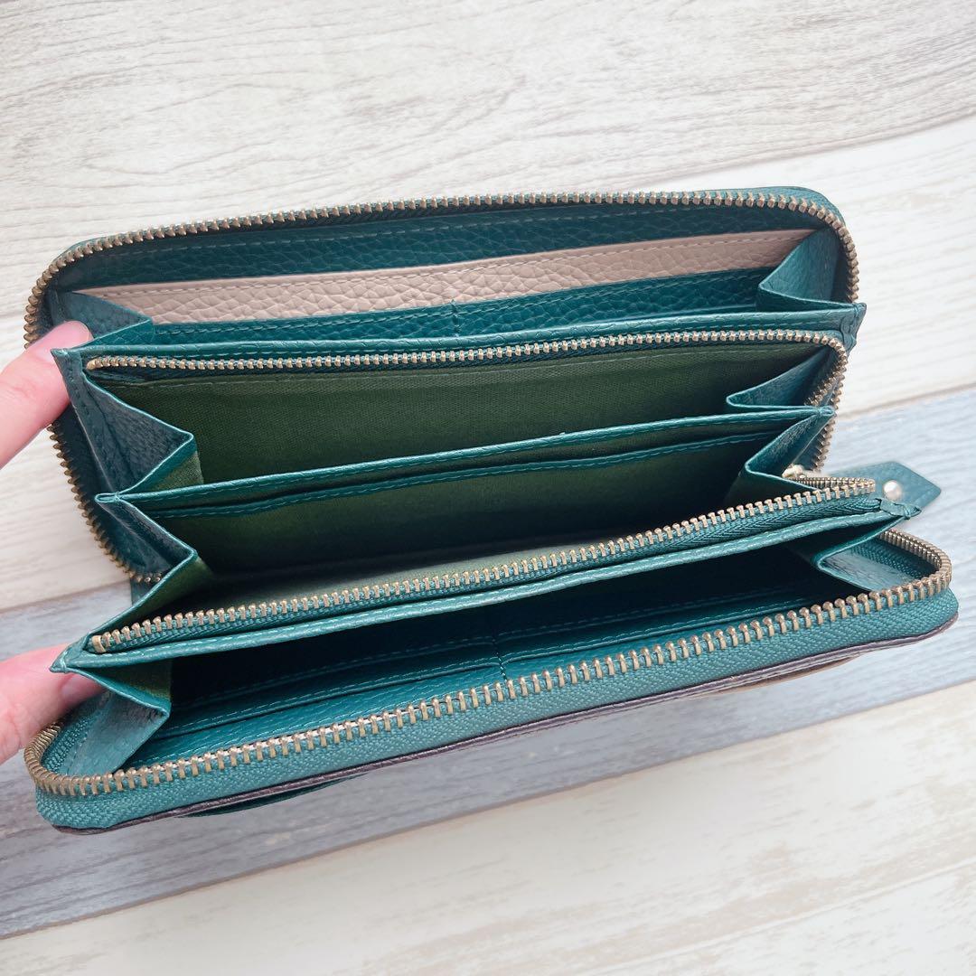 ヴィヴィアンウエストウッド　長財布　グリーン
