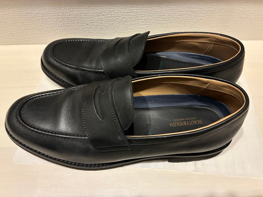 BEAUTY&YOUTH UNITED ARROWS ブラック　シューズ