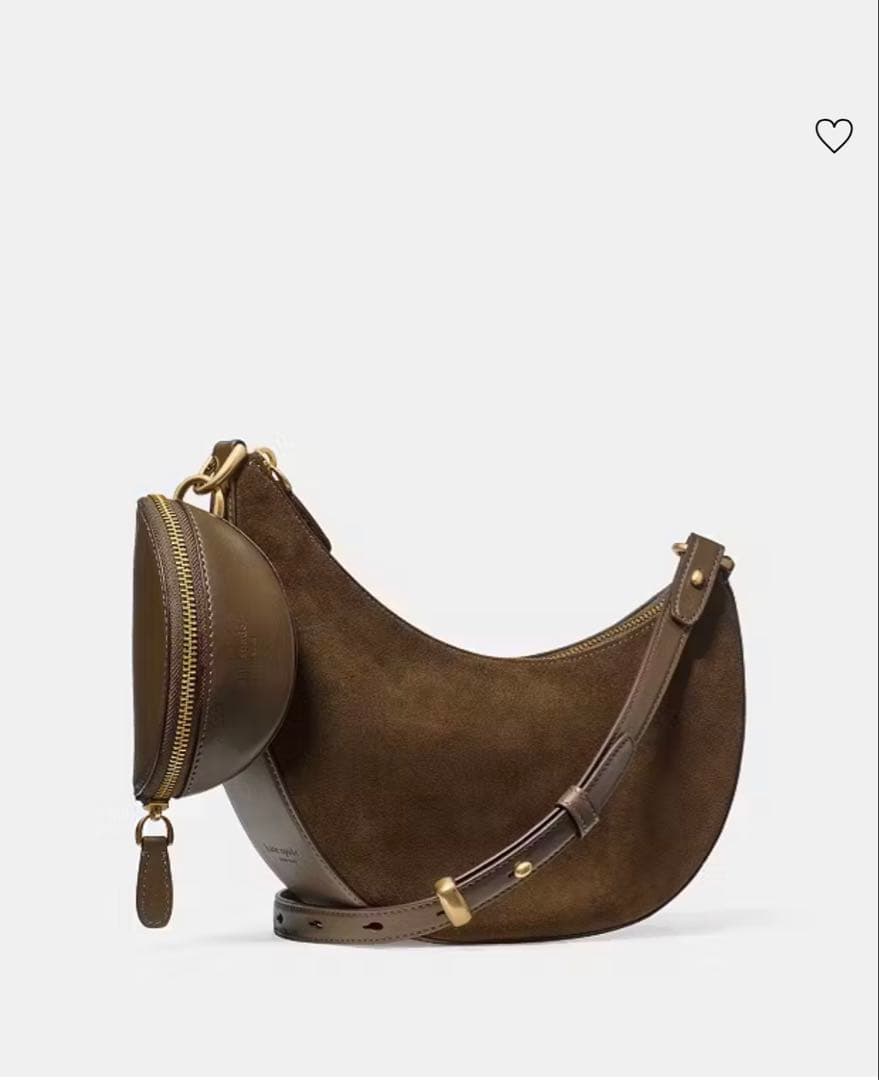 【美品】ケイトスペードケーエスデュオ スエード クロスボディ バッグ