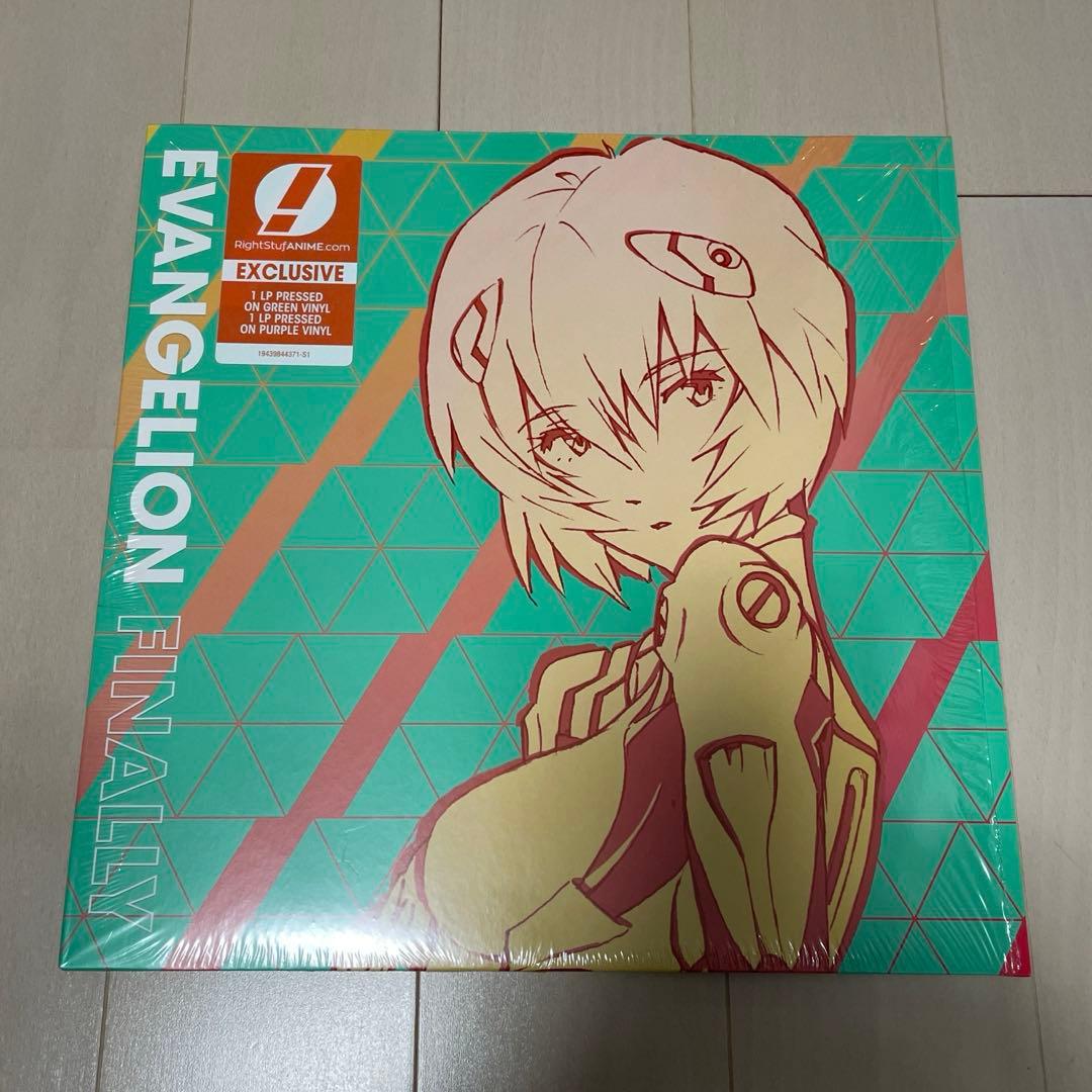 初号機カラー アナログ 2LP レコード エヴァンゲリオン