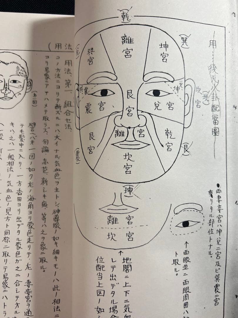 「車人形法奥伝」八木観相塾蔵版 入手困難本◆観相 人相 目黒玄龍子 目黒要太郎