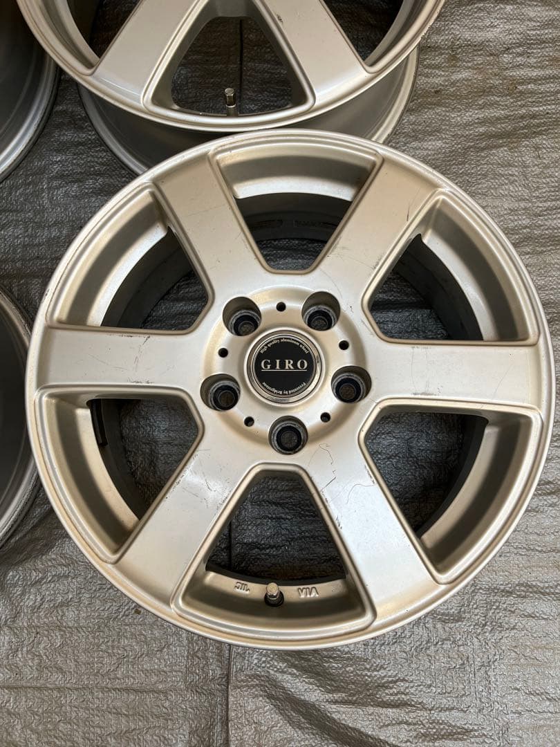 BRIDGESTONE GIRO 6.5J16 5/114 +48 アルミ4本