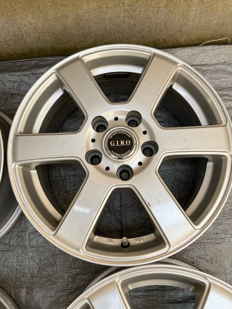 BRIDGESTONE GIRO 6.5J16 5/114 +48 アルミ4本