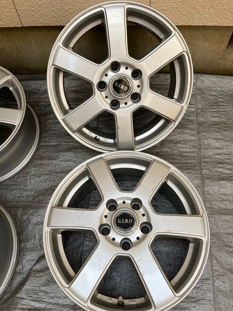 BRIDGESTONE GIRO 6.5J16 5/114 +48 アルミ4本