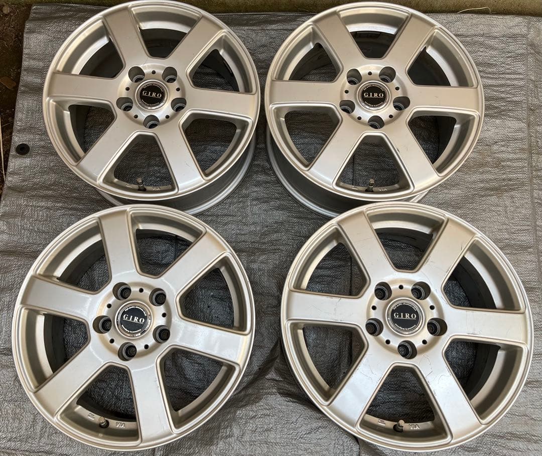 BRIDGESTONE GIRO 6.5J16 5/114 +48 アルミ4本