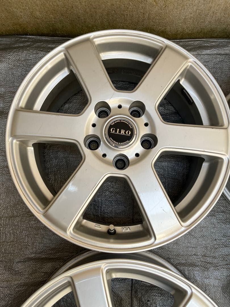 BRIDGESTONE GIRO 6.5J16 5/114 +48 アルミ4本