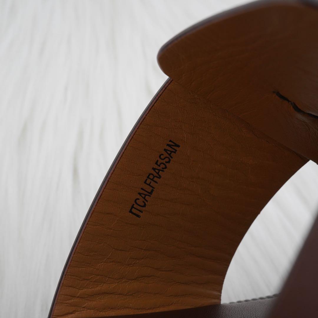 新品未使用品　BURBERRY LONDON サンダル　TBモノグラム　ブラウン