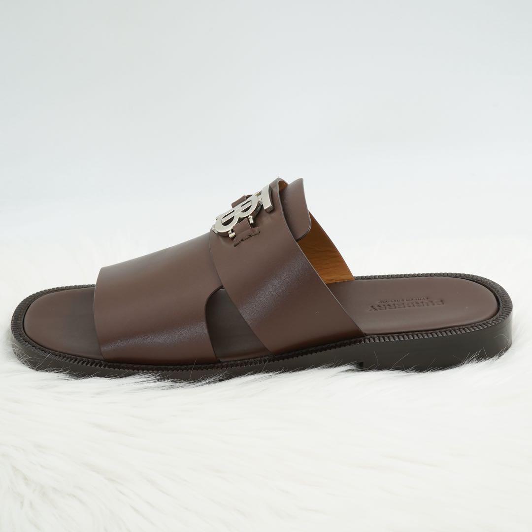 新品未使用品　BURBERRY LONDON サンダル　TBモノグラム　ブラウン