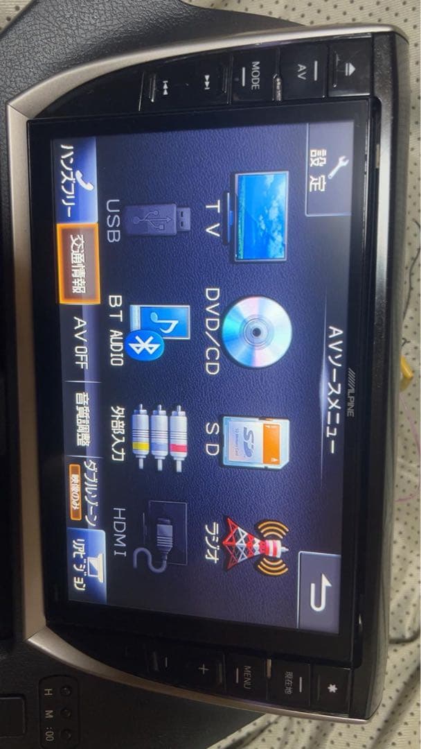 EX1000 ALPINE アルパイン　カーナビ　地図2014